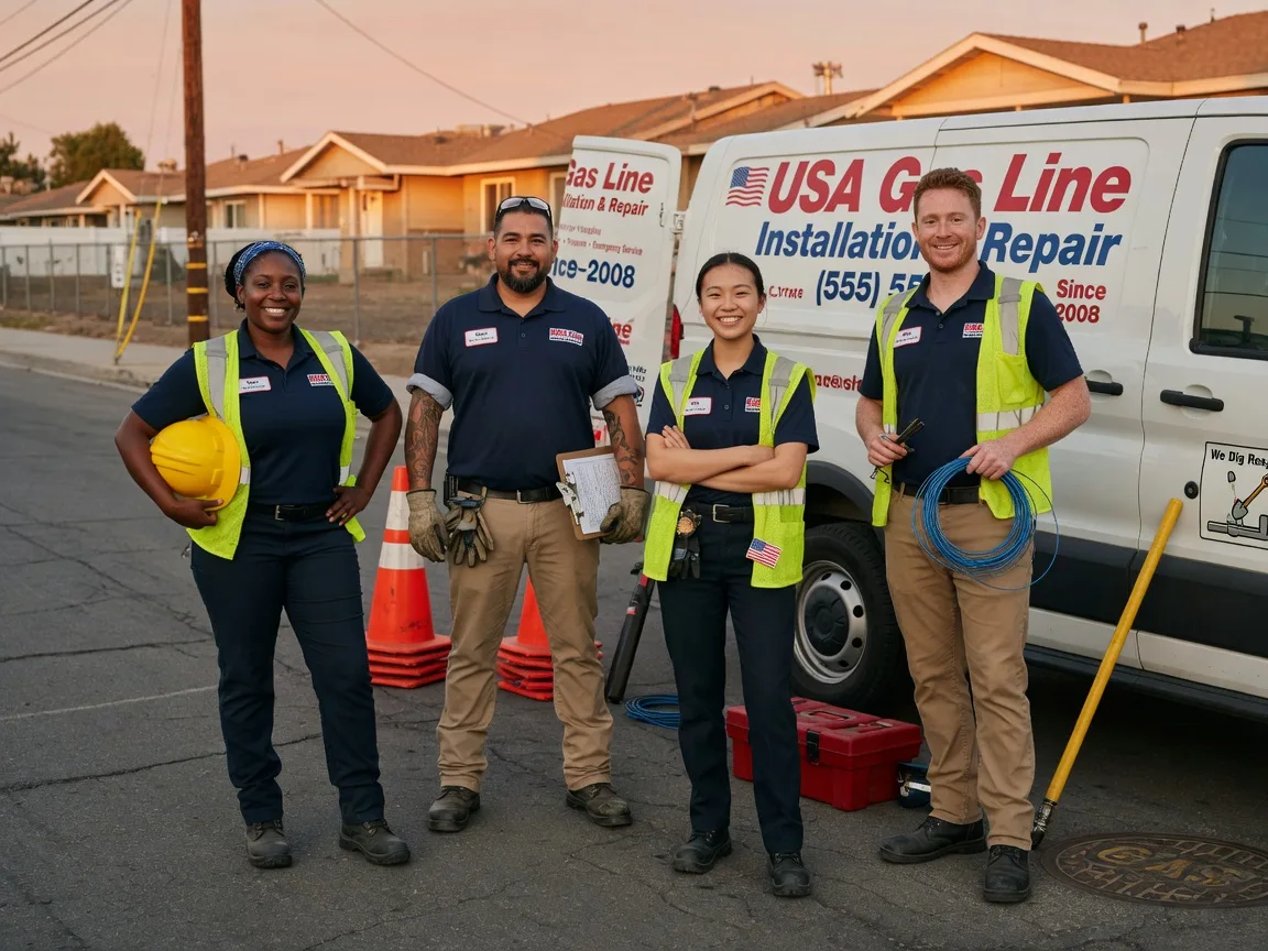 Gas Line Installation company in Loleta, CA